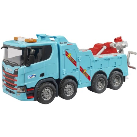 BRUDER 03553 Auto Scania Super 560R odtahovka na baterie Světlo Zvuk