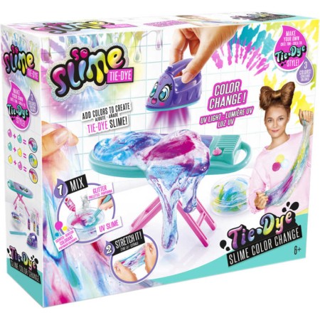 EP Line So Slime sliz duhový žehlení mění barvu na baterie UV Světlo