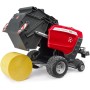 BRUDER 02039 Balíkovač lis na kulaté balíky Massey Ferguson RB 4180V