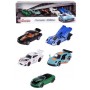 MAJORETTE Auto kovové Porsche Motorsport dárková sada 5ks