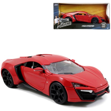 JADA Auto kovové Lykan Hyperspot (Rychle a zběsile) 19cm volný chod