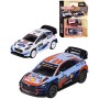MAJORETTE Autíčko sportovní kovové WRC set se sběratelským boxem