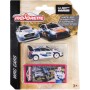 MAJORETTE Autíčko sportovní kovové WRC set se sběratelským boxem