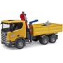 BRUDER 03551 Auto nákladní Scania Super 560R s ramenem model 1:16 plast