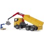 BRUDER 03551 Auto nákladní Scania Super 560R s ramenem model 1:16 plast
