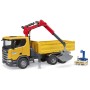 BRUDER 03551 Auto nákladní Scania Super 560R s ramenem model 1:16 plast