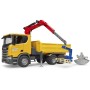 BRUDER 03551 Auto nákladní Scania Super 560R s ramenem model 1:16 plast