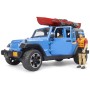 BRUDER 02529 Auto Jeep Wrangler Rubicon Unlimited s kajakem model 1:16 plast
