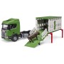 BRUDER 03548 Auto Scania Super 560R Přepravník skotu model 1:16 plast