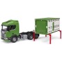 BRUDER 03548 Auto Scania Super 560R Přepravník skotu model 1:16 plast