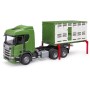 BRUDER 03548 Auto Scania Super 560R Přepravník skotu model 1:16 plast