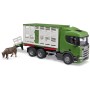 BRUDER 03548 Auto Scania Super 560R Přepravník skotu model 1:16 plast