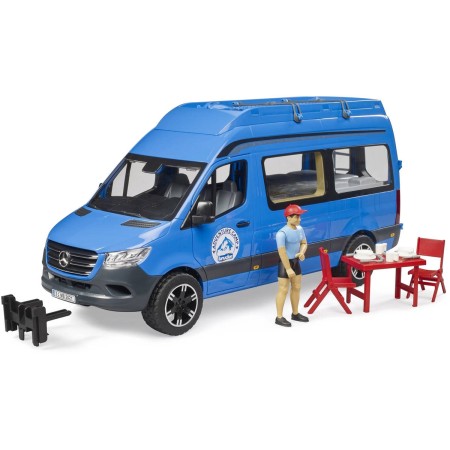 BRUDER 02684 Auto kempingové MB Sprinter Camper s figurkou