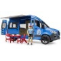 BRUDER 02684 Auto kempingové MB Sprinter Camper s figurkou