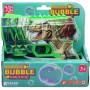 Bublifukovací automatická pistole dinosaurus na baterie Světlo 2 barvy