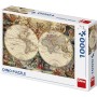DINO Puzzle Historická mapa 66x47cm foto skládačka 1000 dílků