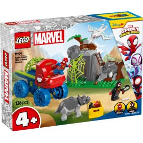 LEGO MARVEL Spideyho tým a záchrana dinosaurů s truckem 11199 STAVEBNICE
