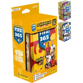 PANINI FIFA 365 2026 Adrenalyn XL sběratelské karty 42ks plechovka 2 barvy
