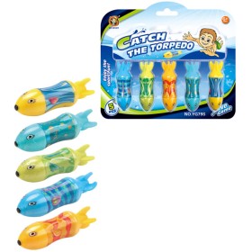 Hra vodní Chatch Torpedo set střela 5ks na potápění do vody