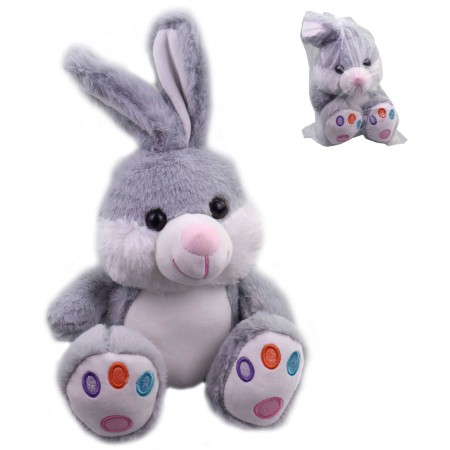 PLYŠ Králík baby sedící 25cm šedý *PLYŠOVÉ HRAČKY*