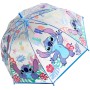 Deštník dětský Disney Lilo & Stitch 64x72cm manuální průhledný