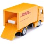 SIKU Logistický set 2 vozidla DHL s vysokozdvižným vozíkem a doplňky kov 6335