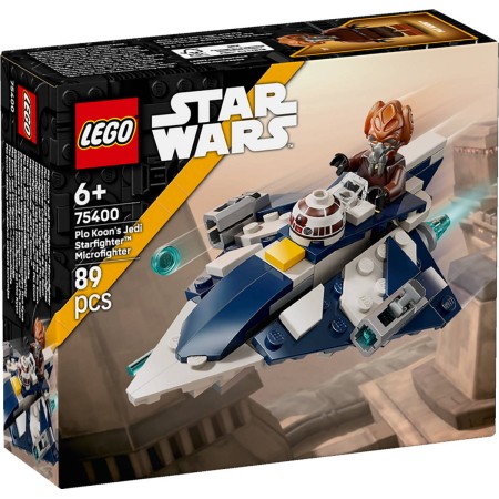 LEGO STAR WARS Plo Koon a jeho mikrostíhačka 75400 STAVEBNICE