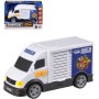Teamsterz auto dodávka potraviny na baterie Světlo Zvuk plast