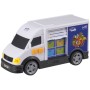 Teamsterz auto dodávka potraviny na baterie Světlo Zvuk plast