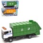 MAC TOYS Auto popelářské kovové 1:48 tříděný odpad volný chod 2 barvy