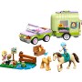 LEGO FRIENDS Přívěs s koněm a hříbětem 42695 STAVEBNICE