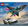 LEGO CITY Tryskáč vs. auto 60489 STAVEBNICE