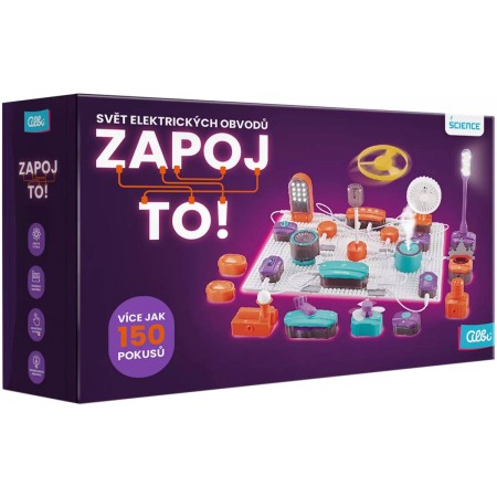 ALBI SCIENCE Zapoj to! Svět elektrických obvodů 150+ pokusů