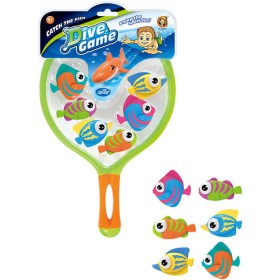 YG Sport Hra rybičky potápěcí set 6ks s podběrákem do vody