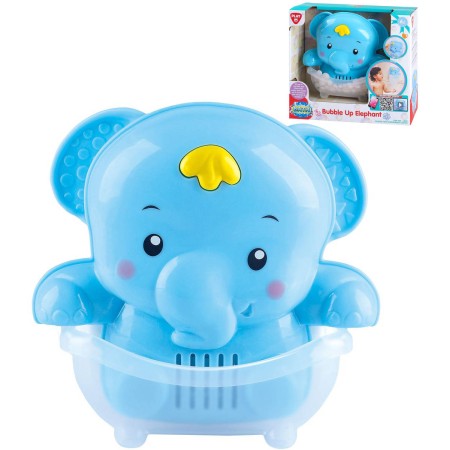 Bublinkový slon baby bublinkovač set s vaničkou na baterie pro miminko