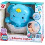 Bublinkový slon baby bublinkovač set s vaničkou na baterie pro miminko