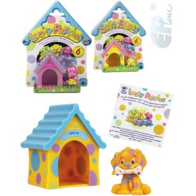 EP line Štěňátko Lucky Puppies set s boudičkou a letáčkem 6 druhů v sáčku plast