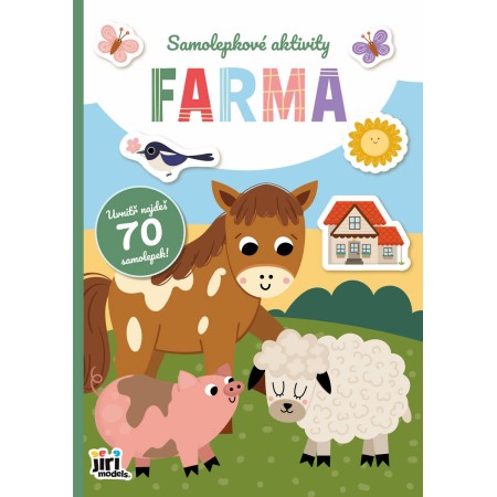 JIRI MODELS Samolepkové aktivity Zvířátka Farma