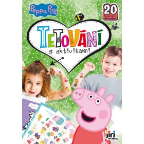 JIRI MODELS Tetování s aktivitami Peppa Pig 20 tetovaček