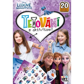 JIRI MODELS Tetování s aktivitami Ledové Království (Frozen) 20 tetovaček