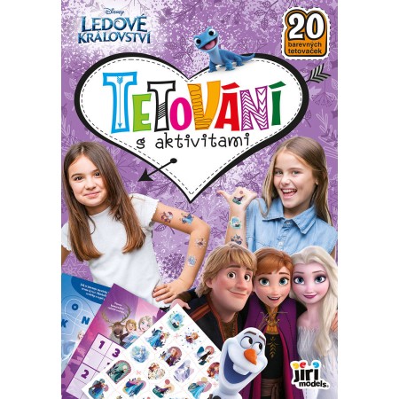 JIRI MODELS Tetování s aktivitami Ledové Království (Frozen) 20 tetovaček