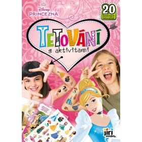 JIRI MODELS Tetování s aktivitami Disney Princezny 20 tetovaček