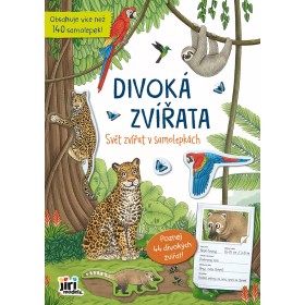 JIRI MODELS Svět zvířat v samolepkách Divoká zvířata