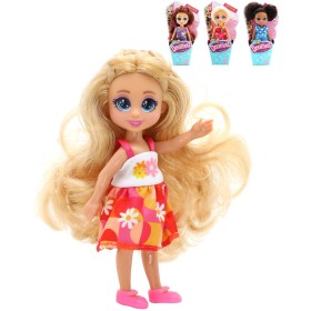 Dreameez mini módní fashion panenka letní obleček v kornoutku 4 druhy