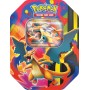 Hra Pokémon TCG Spring ex Tin Mega Charizard 4x booster kovový box 2 druhy