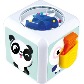 Baby kostka senzomotorická s aktivitami pro nejmenší plast