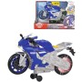 DICKIE Motocykl Yamaha R1 Wheelie Raiders 26cm na baterie Světlo Zvuk