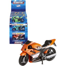 Teamsterz motocykl kovový v krabici 6 barev