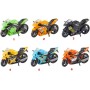 Teamsterz motocykl kovový v krabici 6 barev