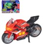 Teamsterz Street silniční motorka na baterie Světlo Zvuk 2 barvy